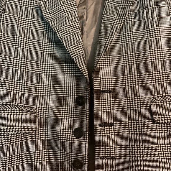 Gingerbread Plaid Blazer - Size Small - Picture 3 of 4